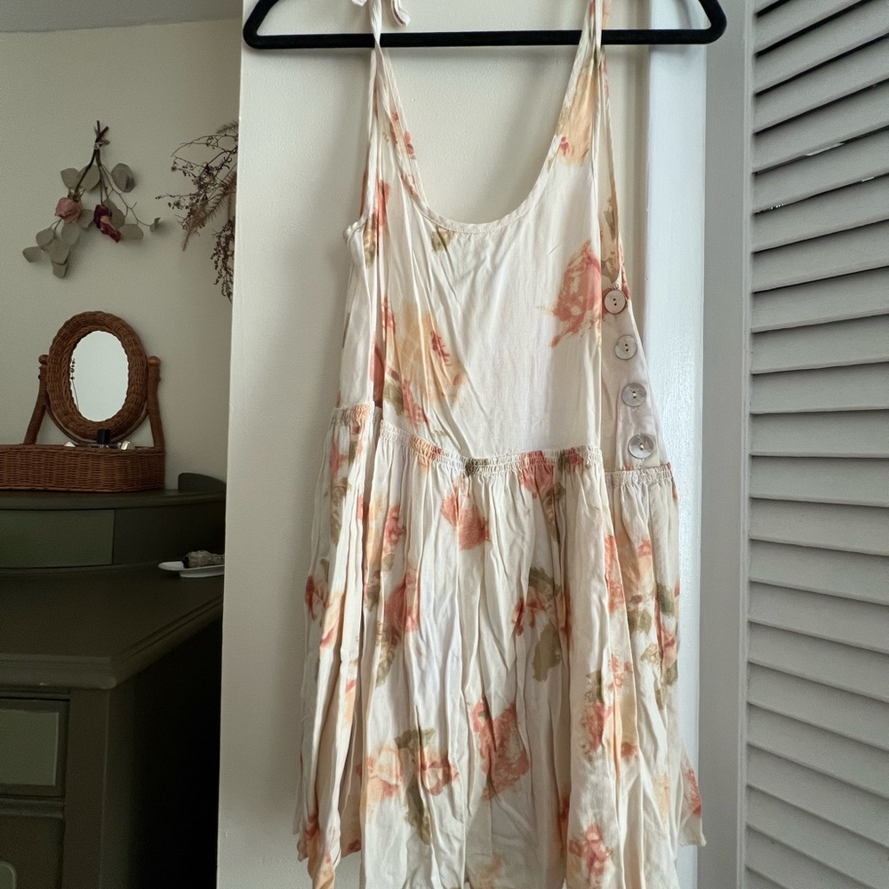 Urban Outfitters Kensie Cream Blouse with Delicate Accents